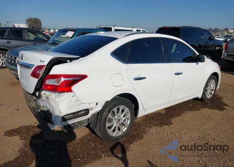 2017 Nissan Sentra Sv из США, поврежденный, VIN 3N1AB7AP4HY315388